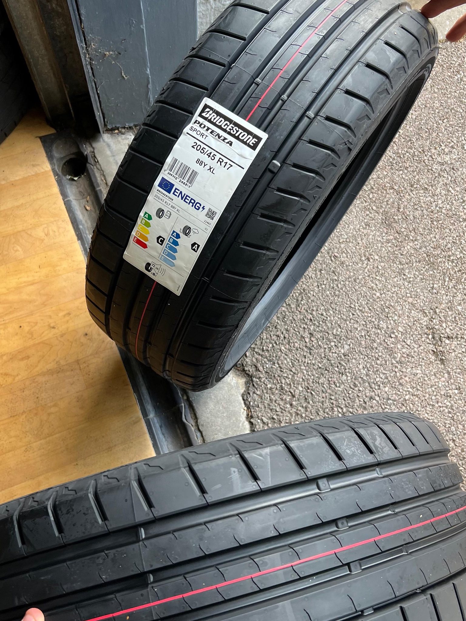 Bridgestone tyres at Norwich Tyres & Auto Service workshop